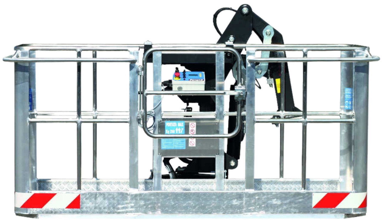 Self-leveling aluminum man basket 180º CPAG-3A5-F - Attrezzatura per Gru per autocarro: foto 1 Self-leveling aluminum man basket 180º CPAG-3A5-F - Attrezzatura per Gru per autocarro: foto 1