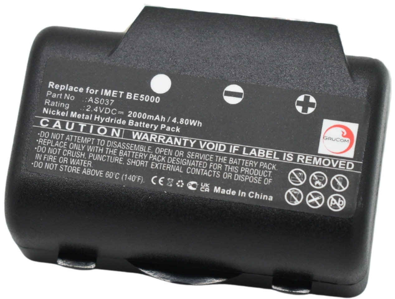 Compatible battery Imet AS037,BE5000 - Batteria per Gru per autocarro: foto 3 Compatible battery Imet AS037,BE5000 - Batteria per Gru per autocarro: foto 3