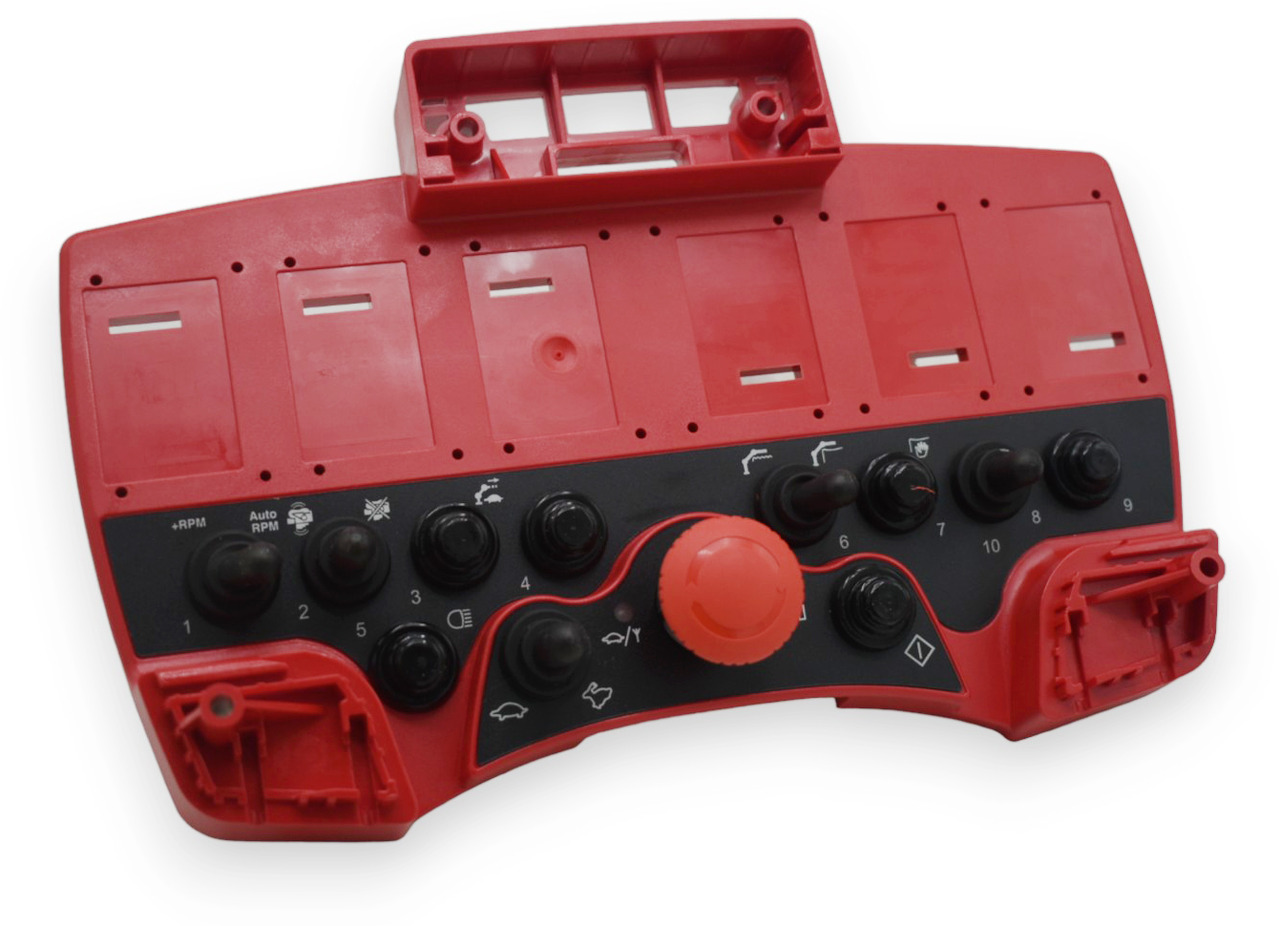 Red upper protective for Scanreco P2 Mini remote w EEA 5057 - Sistema elettrico per Gru per autocarro: foto 2 Red upper protective for Scanreco P2 Mini remote w EEA 5057 - Sistema elettrico per Gru per autocarro: foto 2