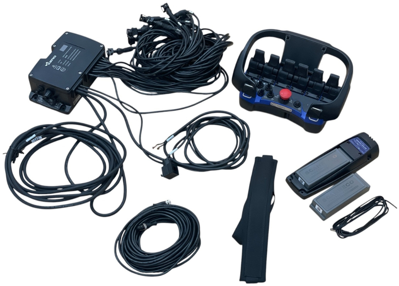 Remote control Scanreco for 6 functions RM6-SCANRECO - Sistema elettrico per Gru per autocarro: foto 1 Remote control Scanreco for 6 functions RM6-SCANRECO - Sistema elettrico per Gru per autocarro: foto 1