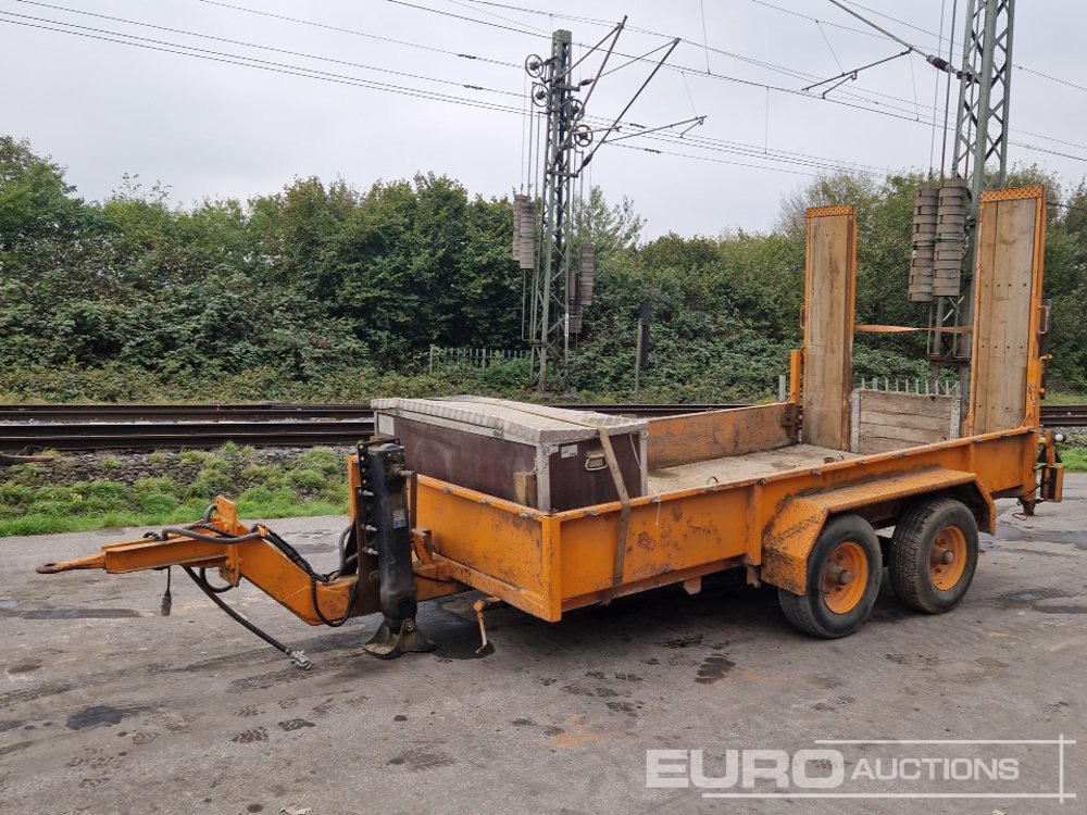 1999 Blumenrohr Twin Axle Trailer, Loading Ramps (German Reg. Docs. Available) - Rimorchio trasporto macchine operatrici: foto 1 1999 Blumenrohr Twin Axle Trailer, Loading Ramps (German Reg. Docs. Available) - Rimorchio trasporto macchine operatrici: foto 1