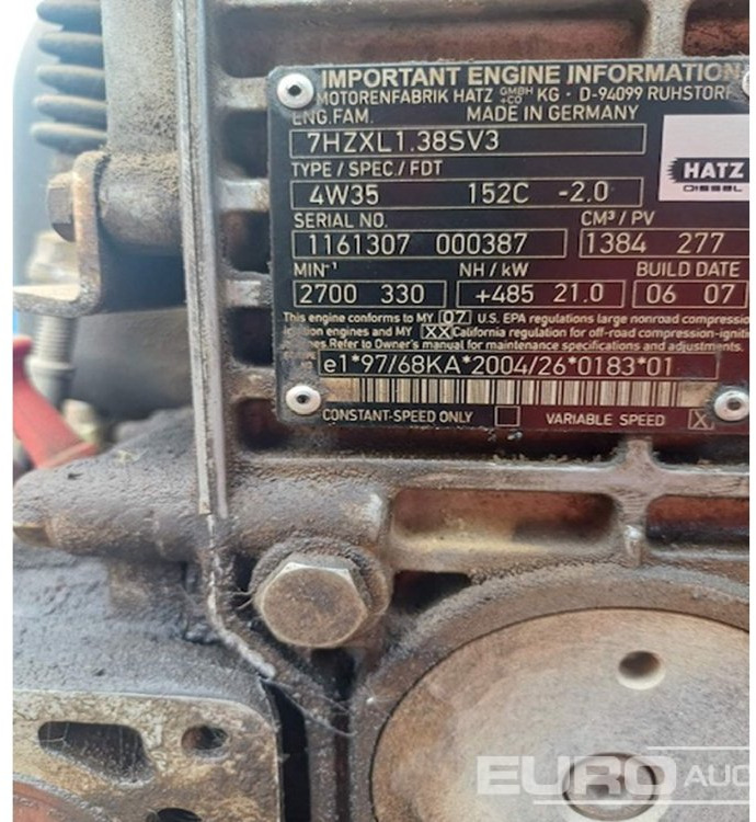 2007 Hamm HD10VV - Rullo: foto 5 2007 Hamm HD10VV - Rullo: foto 5