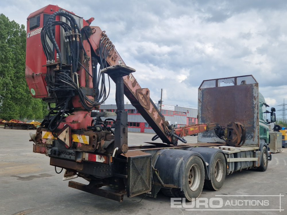 2007 Scania R560 6X4 - Autocarro con pianale/ Cassone fisso, Camion con gru: foto 5 2007 Scania R560 6X4 - Autocarro con pianale/ Cassone fisso, Camion con gru: foto 5