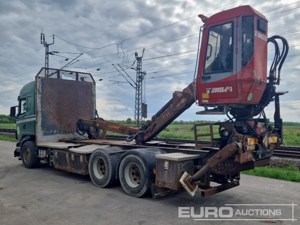 2007 Scania R560 6X4 - Autocarro con pianale/ Cassone fisso, Camion con gru: foto 3 2007 Scania R560 6X4 - Autocarro con pianale/ Cassone fisso, Camion con gru: foto 3