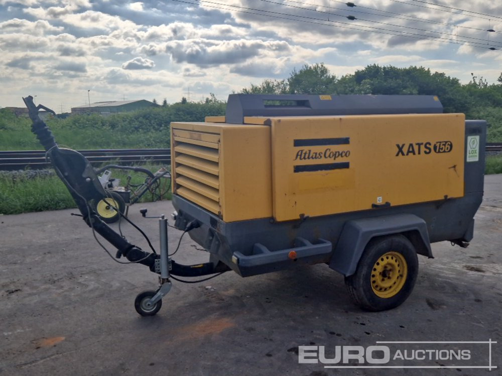 2010 Atlas Copco XATS156 320CFM - Compressore d'aria: foto 1 2010 Atlas Copco XATS156 320CFM - Compressore d'aria: foto 1