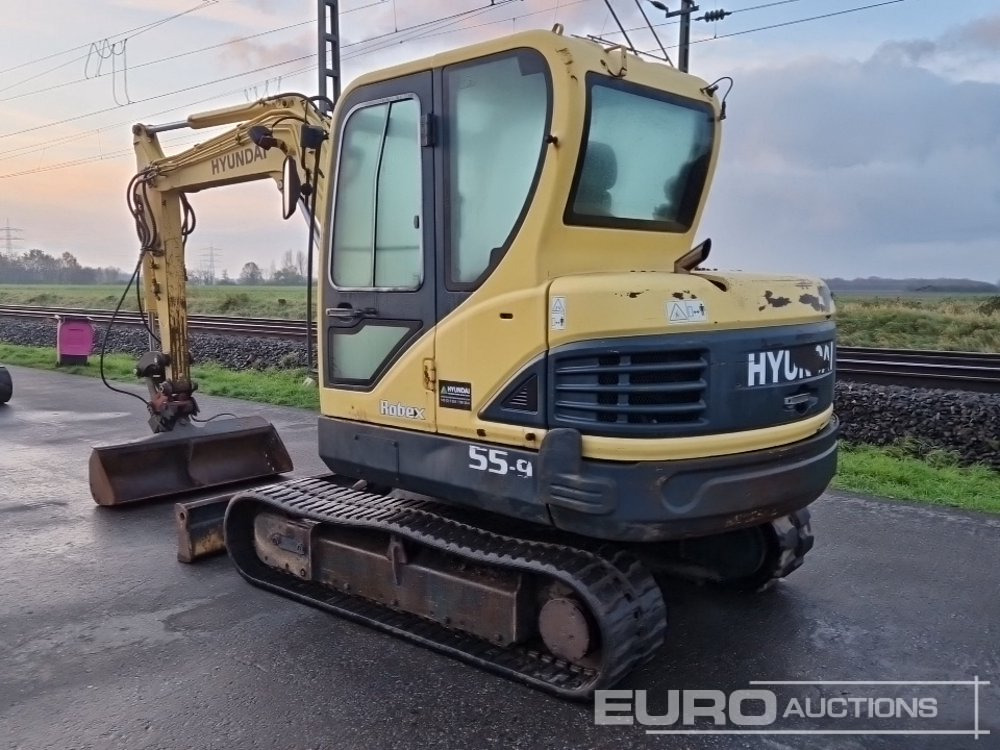 2011 Hyundai ROBEX 55-9 - Miniescavatore: foto 3 2011 Hyundai ROBEX 55-9 - Miniescavatore: foto 3
