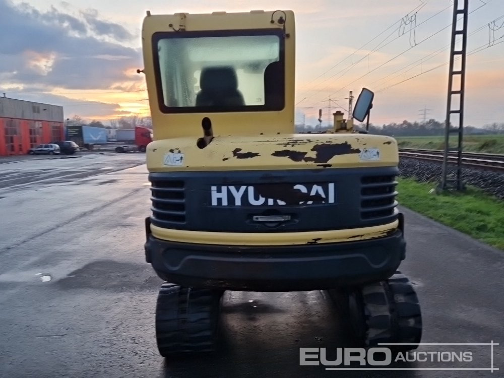 2011 Hyundai ROBEX 55-9 - Miniescavatore: foto 4 2011 Hyundai ROBEX 55-9 - Miniescavatore: foto 4