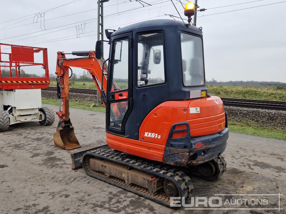2014 Kubota KX61-3 - Miniescavatore: foto 3 2014 Kubota KX61-3 - Miniescavatore: foto 3