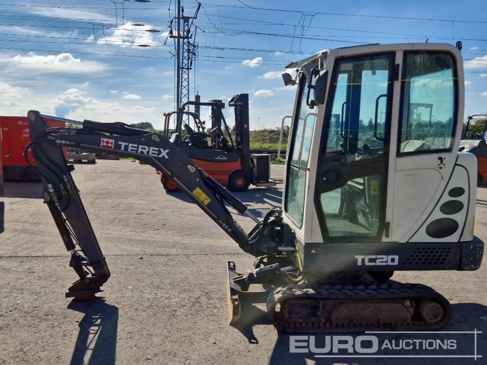 2014 Terex TC20 - Miniescavatore: foto 2 2014 Terex TC20 - Miniescavatore: foto 2