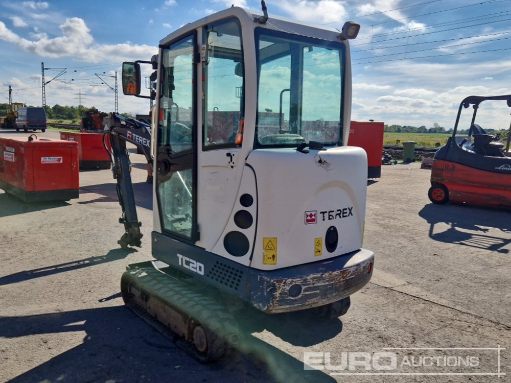 2014 Terex TC20 - Miniescavatore: foto 3 2014 Terex TC20 - Miniescavatore: foto 3