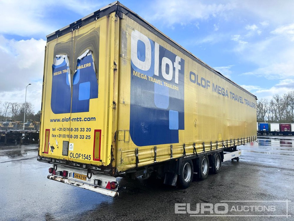 2015 Krone Mega Liner, Curtainsider, 3 Axle (Dutch Reg. Docs) - Semirimorchio centinato: foto 5 2015 Krone Mega Liner, Curtainsider, 3 Axle (Dutch Reg. Docs) - Semirimorchio centinato: foto 5