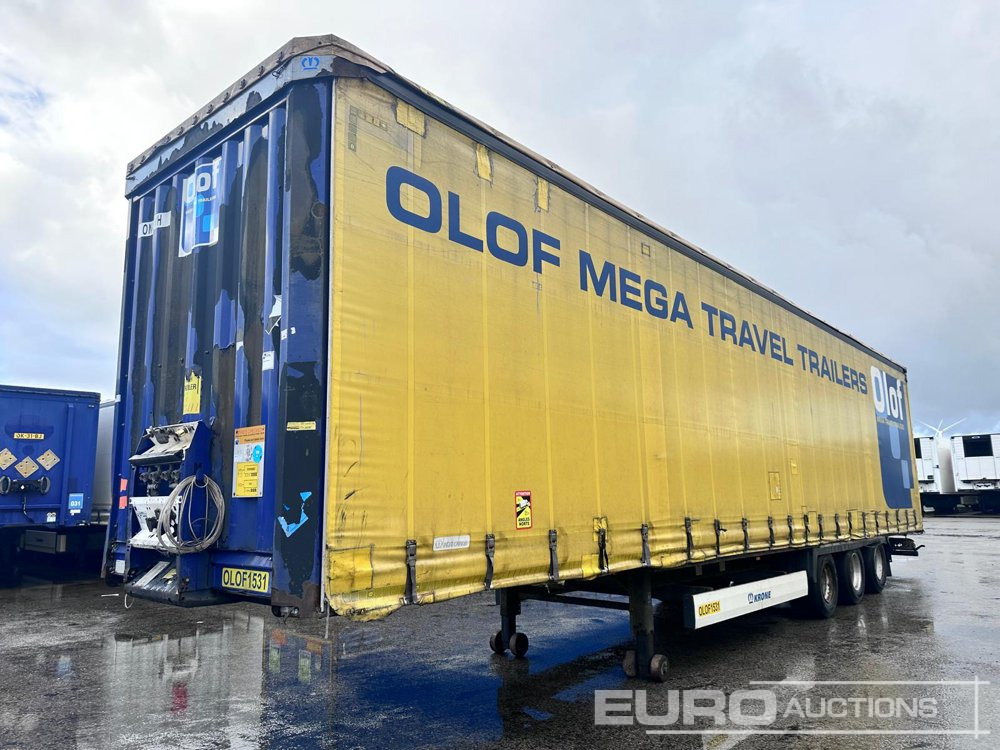 2015 Krone Mega Liner, Curtainsider, 3 Axle (Dutch Reg. Docs) - Semirimorchio centinato: foto 1 2015 Krone Mega Liner, Curtainsider, 3 Axle (Dutch Reg. Docs) - Semirimorchio centinato: foto 1