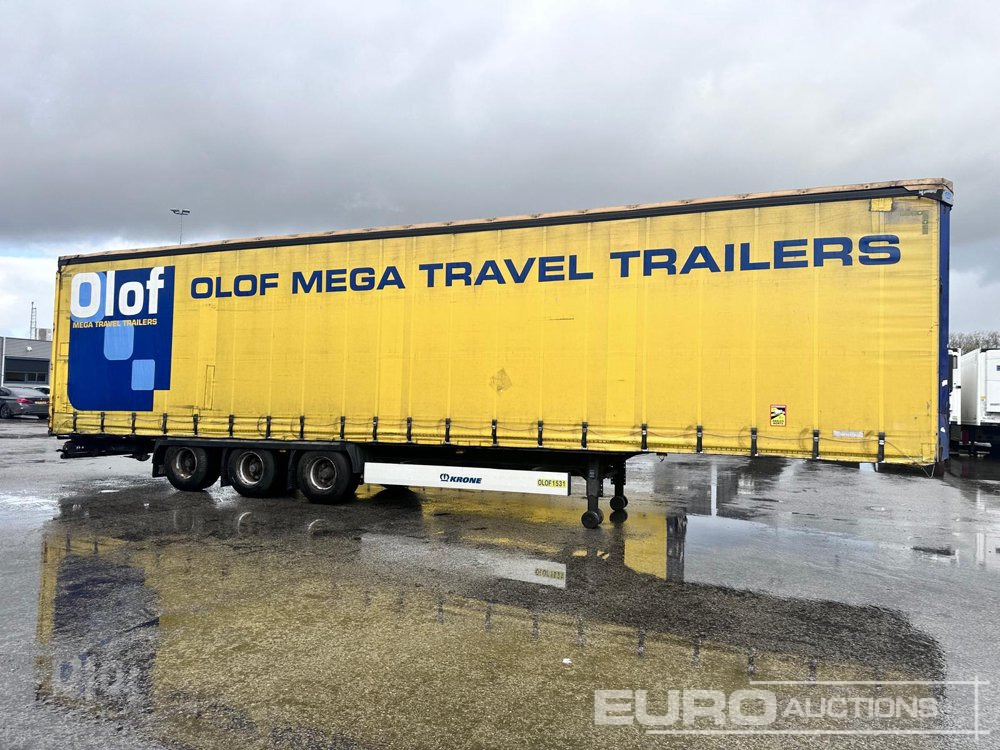 2015 Krone Mega Liner, Curtainsider, 3 Axle (Dutch Reg. Docs) - Semirimorchio centinato: foto 5 2015 Krone Mega Liner, Curtainsider, 3 Axle (Dutch Reg. Docs) - Semirimorchio centinato: foto 5