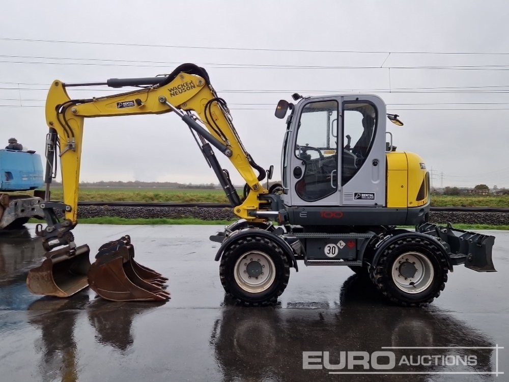 2019 Wacker Neuson EW100 - Escavatore gommato: foto 2 2019 Wacker Neuson EW100 - Escavatore gommato: foto 2