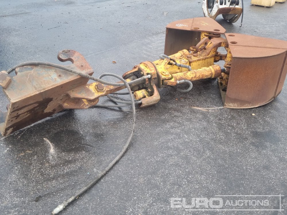 Hydraulic Rotating Clamshell Bucket to suit Crane - Attrezzatura per Escavatore: foto 1 Hydraulic Rotating Clamshell Bucket to suit Crane - Attrezzatura per Escavatore: foto 1