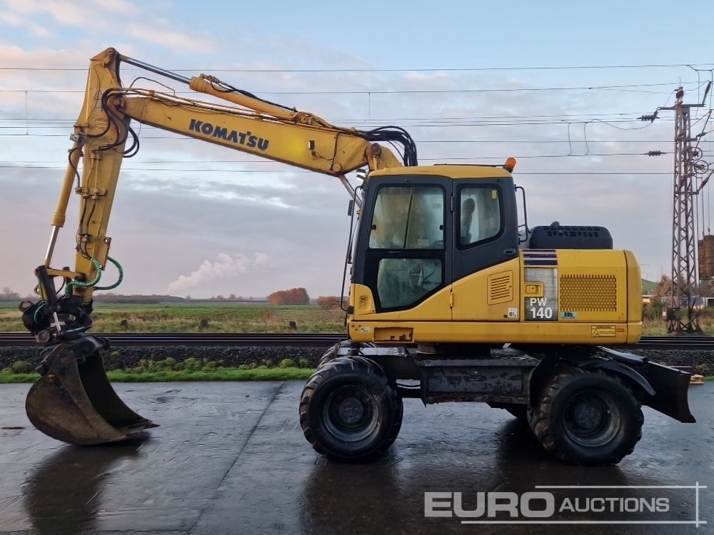 Komatsu PW140-7 - Escavatore gommato: foto 2 Komatsu PW140-7 - Escavatore gommato: foto 2