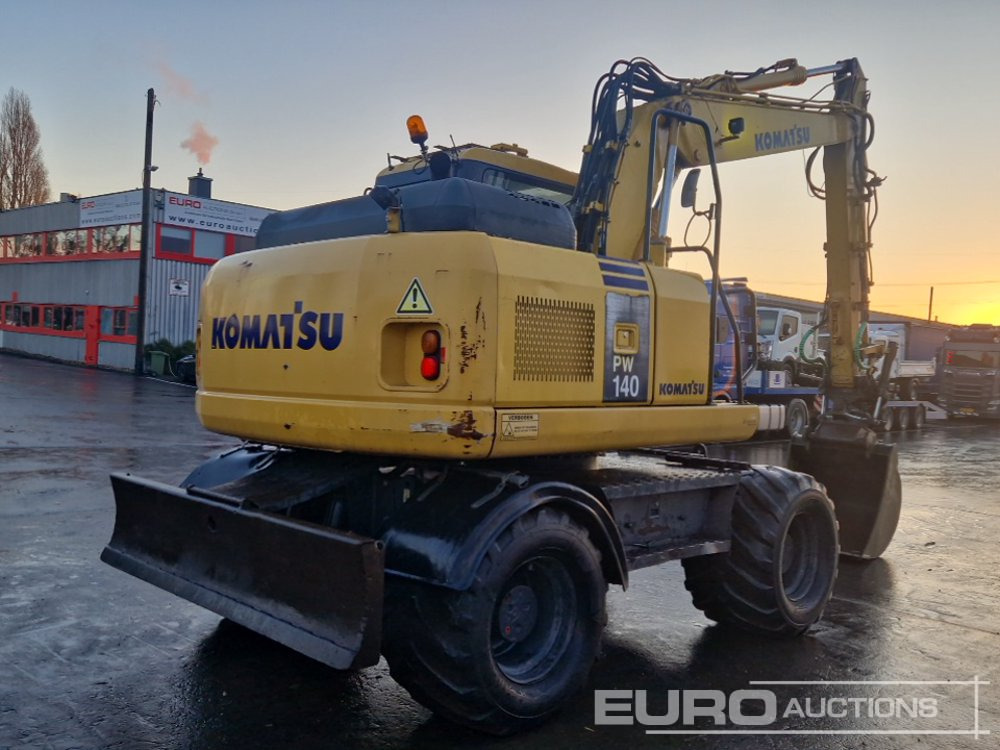 Komatsu PW140-7 - Escavatore gommato: foto 5 Komatsu PW140-7 - Escavatore gommato: foto 5