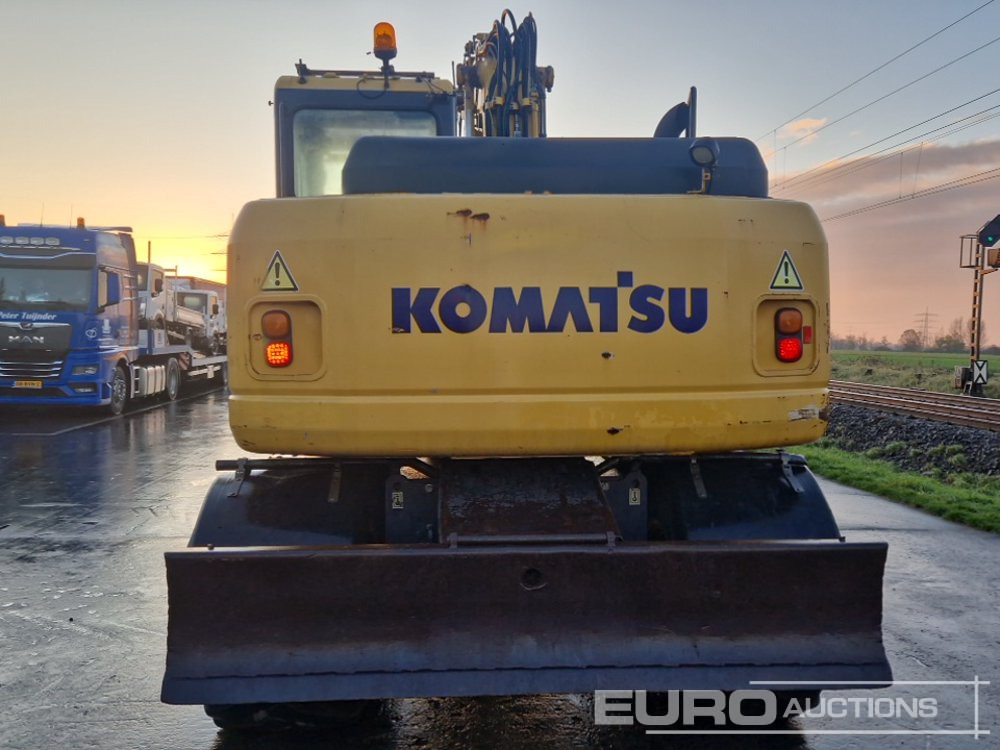 Komatsu PW140-7 - Escavatore gommato: foto 4 Komatsu PW140-7 - Escavatore gommato: foto 4