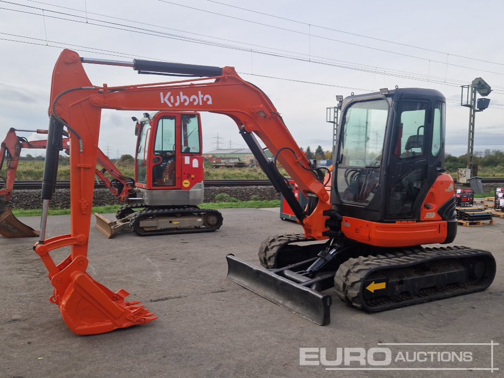 Kubota 55U - Miniescavatore: foto 1 Kubota 55U - Miniescavatore: foto 1