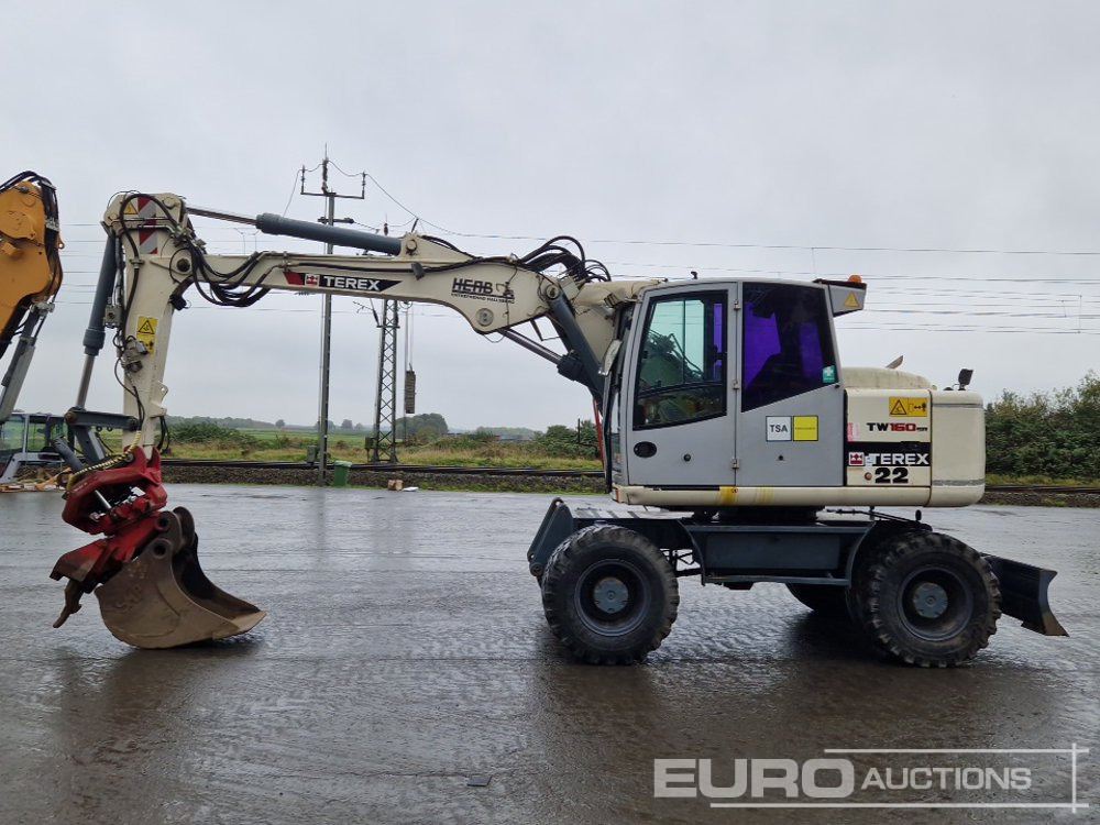 Terex TW160SR - Escavatore gommato: foto 2 Terex TW160SR - Escavatore gommato: foto 2