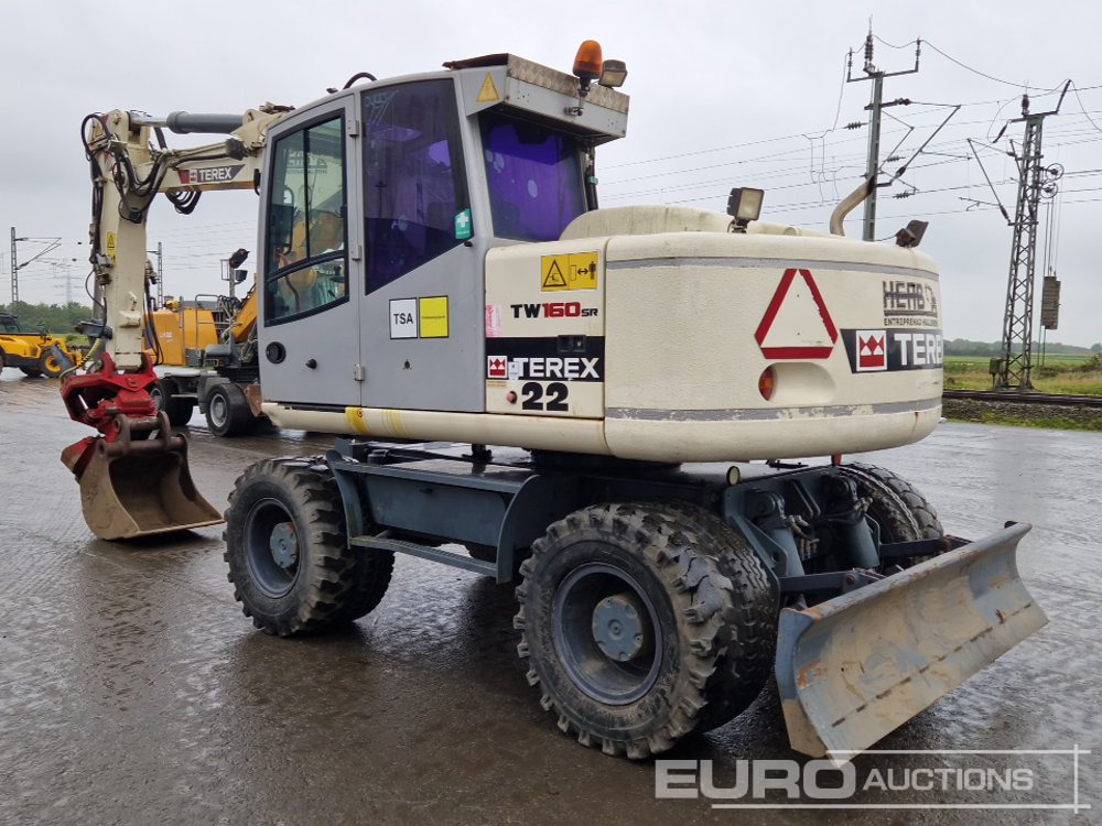 Terex TW160SR - Escavatore gommato: foto 3 Terex TW160SR - Escavatore gommato: foto 3