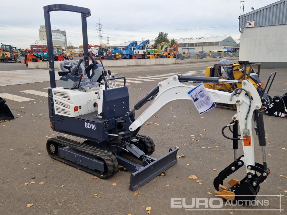 Miniescavatore Unused 2025 Bobdog BD16: foto 6 Miniescavatore Unused 2025 Bobdog BD16: foto 6