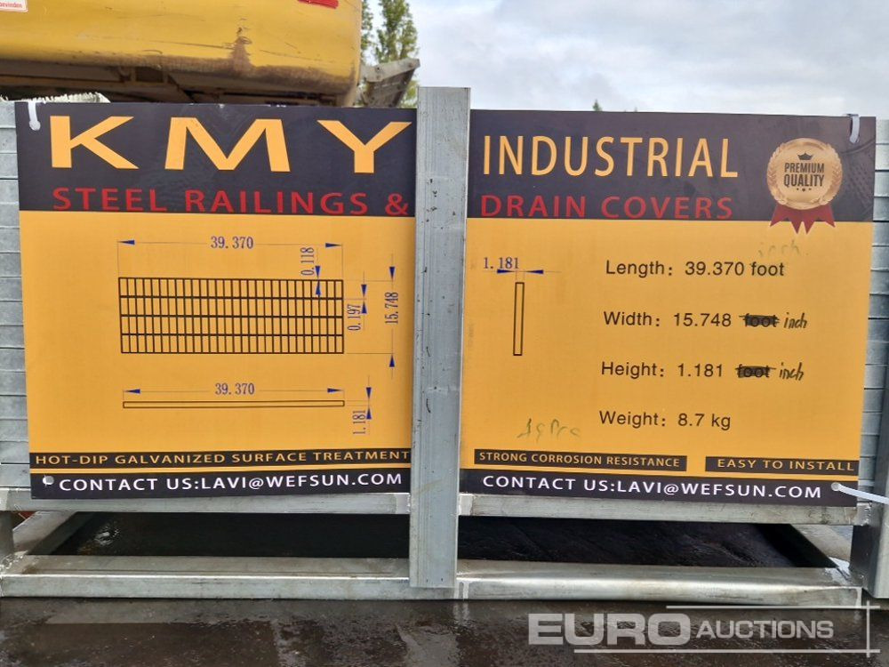 Unused 2025 KMY Industrial 39.37x15.748x1.181" - Attrezzatura da costruzione: foto 5 Unused 2025 KMY Industrial 39.37x15.748x1.181" - Attrezzatura da costruzione: foto 5