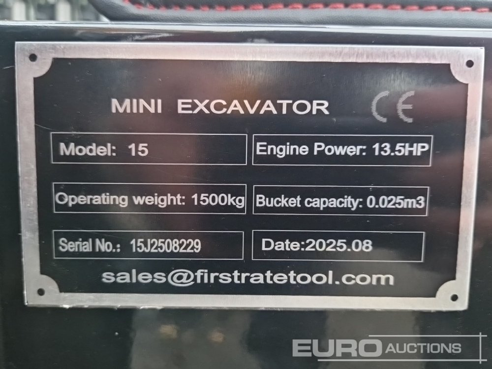 Miniescavatore Unused 2025 Miva VA15: foto 26 Miniescavatore Unused 2025 Miva VA15: foto 26