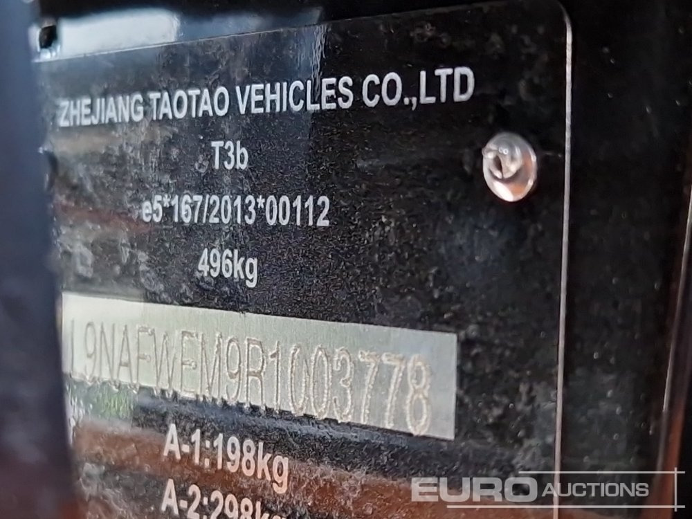 Quad Unused TAO Motors TGA300F: foto 26