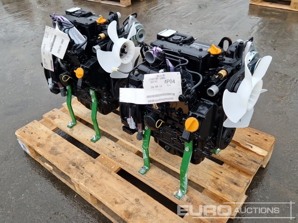 YANMAR 3TNV74F-SNNS Diesel Engines (2 of) - Motore per Macchina da cantiere: foto 2 YANMAR 3TNV74F-SNNS Diesel Engines (2 of) - Motore per Macchina da cantiere: foto 2