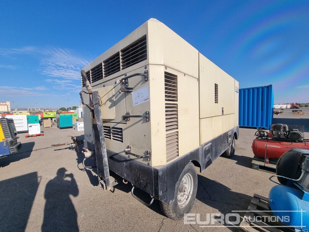 2012 Doosan Twin Axle Compressor (Copy of Declaration of Conformity Available / Copia de CE Disponible) / Compresor - Compressore d'aria: foto 1 2012 Doosan Twin Axle Compressor (Copy of Declaration of Conformity Available / Copia de CE Disponible) / Compresor - Compressore d'aria: foto 1