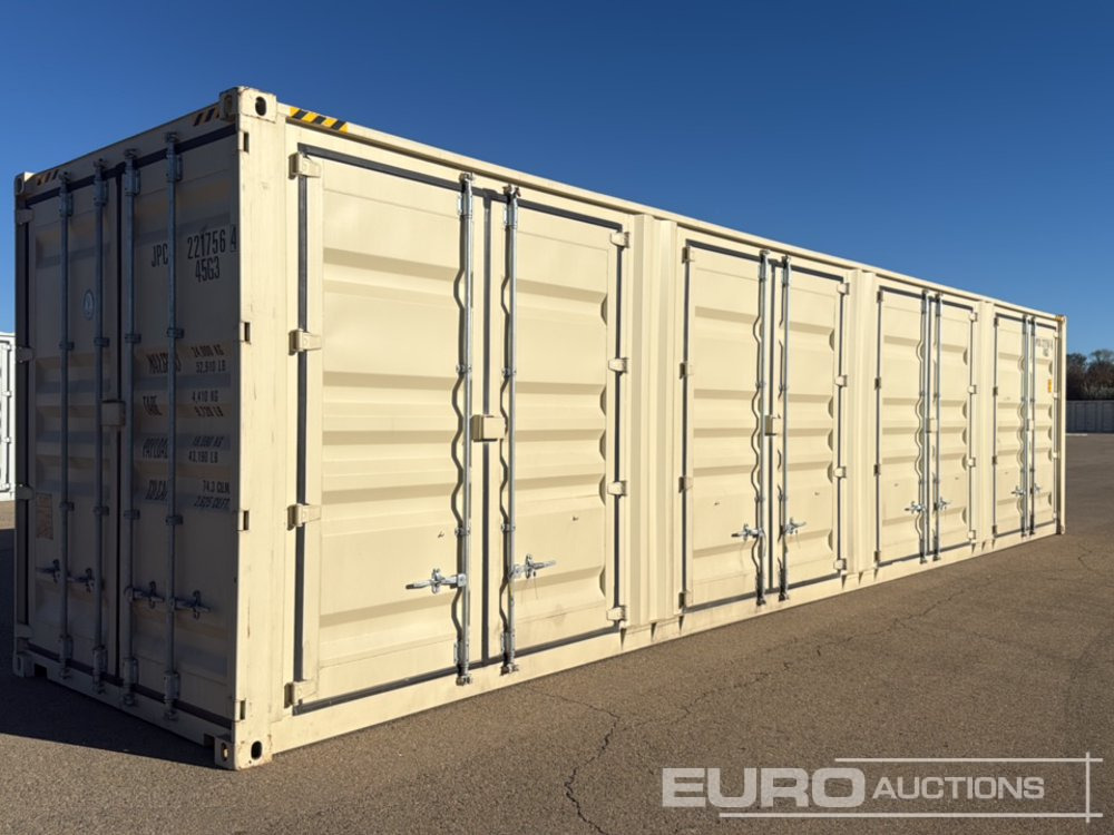 2025 40' x 8' High Cube Container, 4 Side Doors, 1 End Door - Container marittimo: foto 1 2025 40' x 8' High Cube Container, 4 Side Doors, 1 End Door - Container marittimo: foto 1