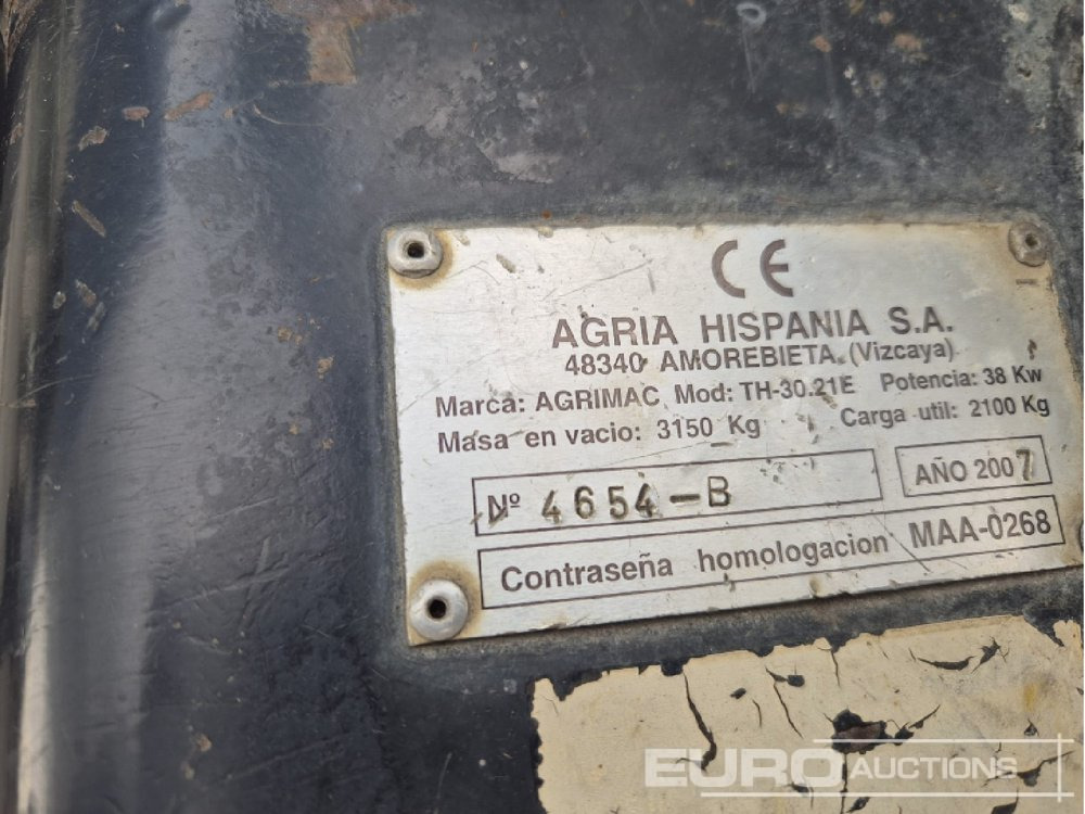 Agrimac TH30-21 - Carrello elevatore fuoristrada: foto 4 Agrimac TH30-21 - Carrello elevatore fuoristrada: foto 4