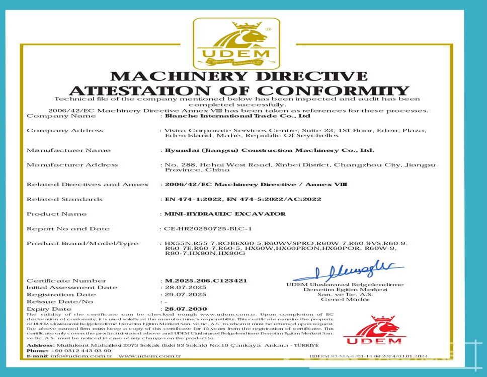 Hyundai R55-7 - Miniescavatore: foto 1 Hyundai R55-7 - Miniescavatore: foto 1