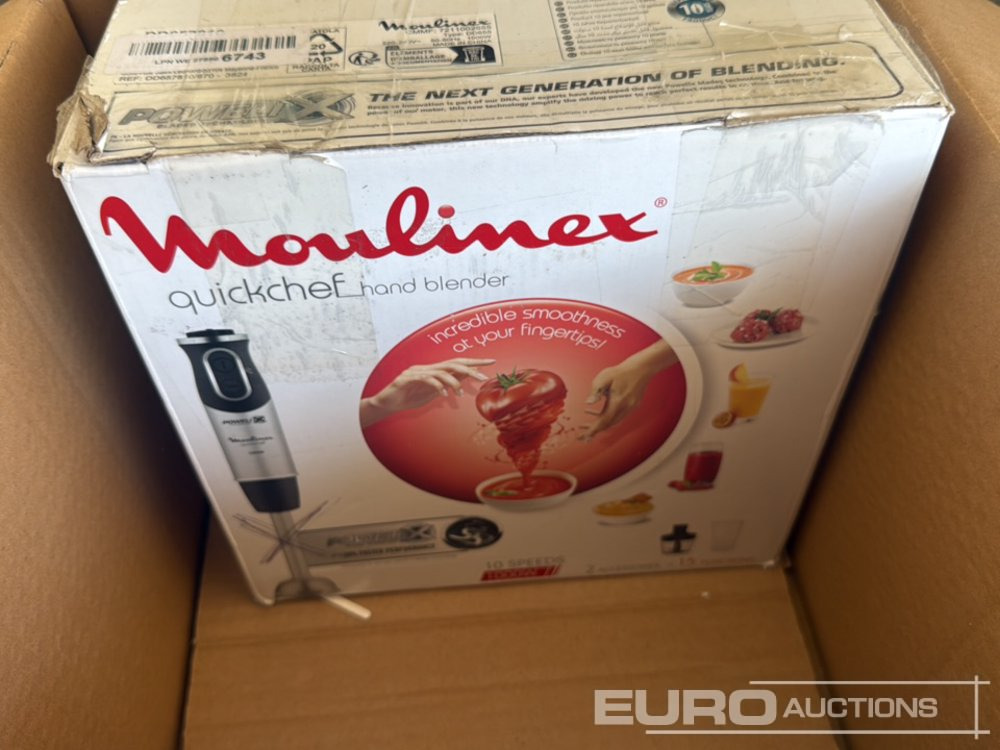 Attrezzatura da costruzione Pallet of Toaster (2 of), Steam Iron, Aluminium Express Coffee Maker, Milk Frother, Mini Doorbell , Hand Blender: foto 10 Attrezzatura da costruzione Pallet of Toaster (2 of), Steam Iron, Aluminium Express Coffee Maker, Milk Frother, Mini Doorbell , Hand Blender: foto 10