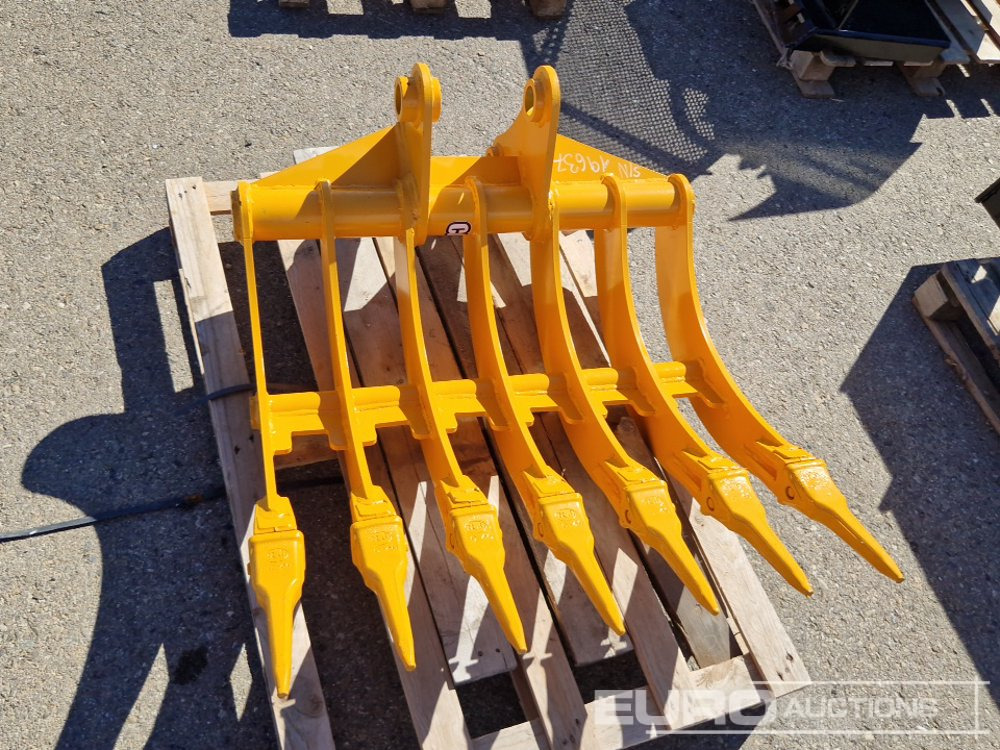 Unused 2025 Captok 32" Rake With Teeth to suit CAT 305 Excavator / Rastrillo para Excavadora CAT 305 - Benna: foto 5 Unused 2025 Captok 32" Rake With Teeth to suit CAT 305 Excavator / Rastrillo para Excavadora CAT 305 - Benna: foto 5
