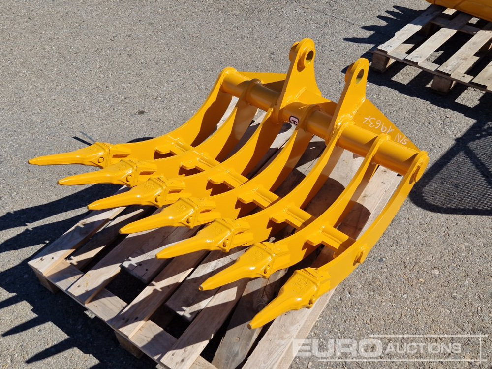 Unused 2025 Captok 32" Rake With Teeth to suit CAT 305 Excavator / Rastrillo para Excavadora CAT 305 - Benna: foto 2 Unused 2025 Captok 32" Rake With Teeth to suit CAT 305 Excavator / Rastrillo para Excavadora CAT 305 - Benna: foto 2