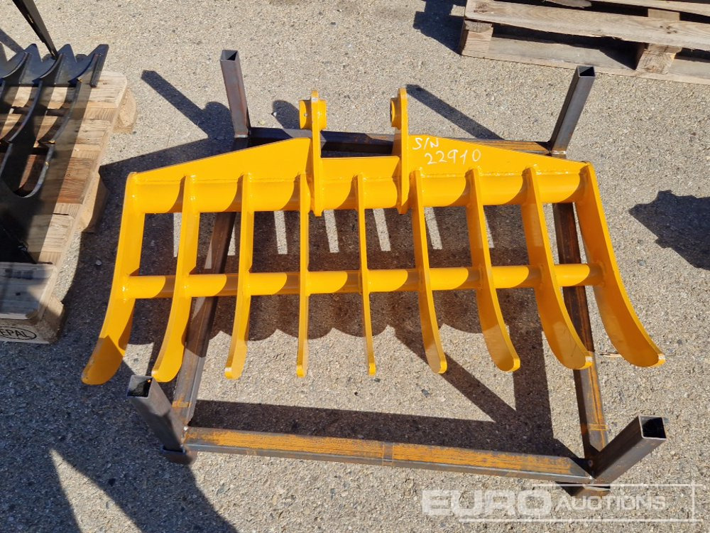 Unused 2025 Captok 44" Dense-Teeth Rake to suit CAT 3-5 Ton Excavator / Rastrillo para Excavadora CAT 3-5 Toneladas - Benna: foto 5 Unused 2025 Captok 44" Dense-Teeth Rake to suit CAT 3-5 Ton Excavator / Rastrillo para Excavadora CAT 3-5 Toneladas - Benna: foto 5