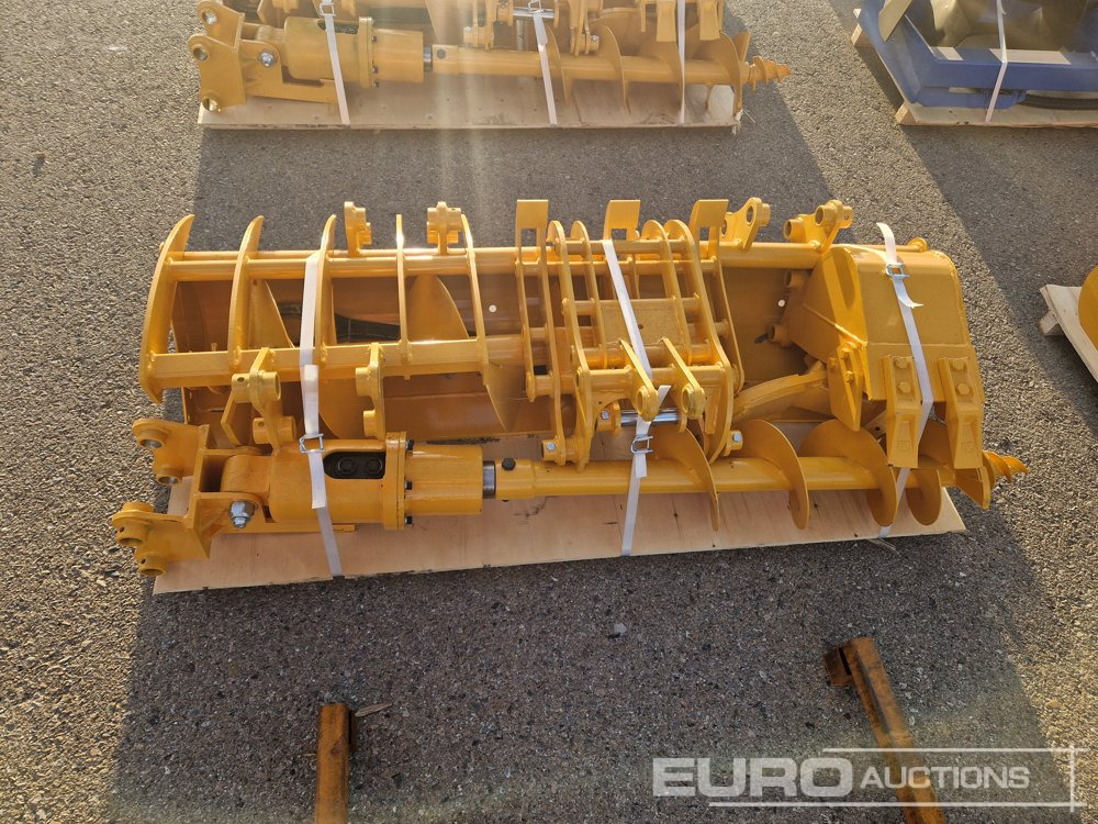 Unused 2025 Captok Qty (8 of) Rake, Ripper, Graber, 12" Auger, 16" Auger, 8" Narrow Bucket, 24" Bucket, 32" Bucket to suit CAT 301 Excavator - Benna: foto 5 Unused 2025 Captok Qty (8 of) Rake, Ripper, Graber, 12" Auger, 16" Auger, 8" Narrow Bucket, 24" Bucket, 32" Bucket to suit CAT 301 Excavator - Benna: foto 5