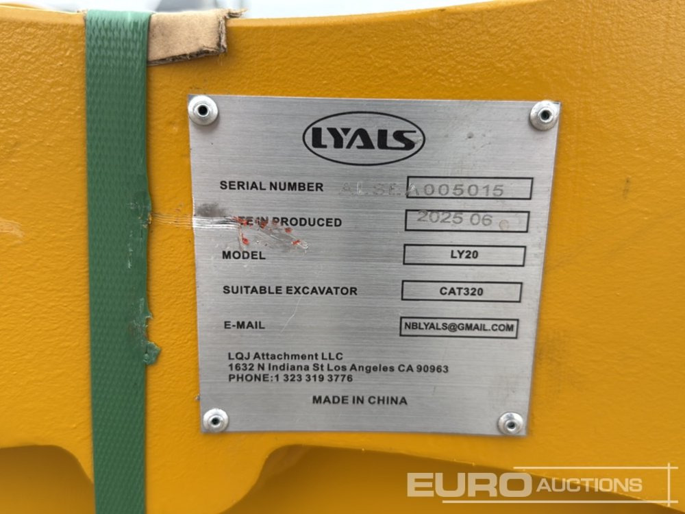 Unused 2025 Lyals LY20 - Attacco rapido: foto 5 Unused 2025 Lyals LY20 - Attacco rapido: foto 5