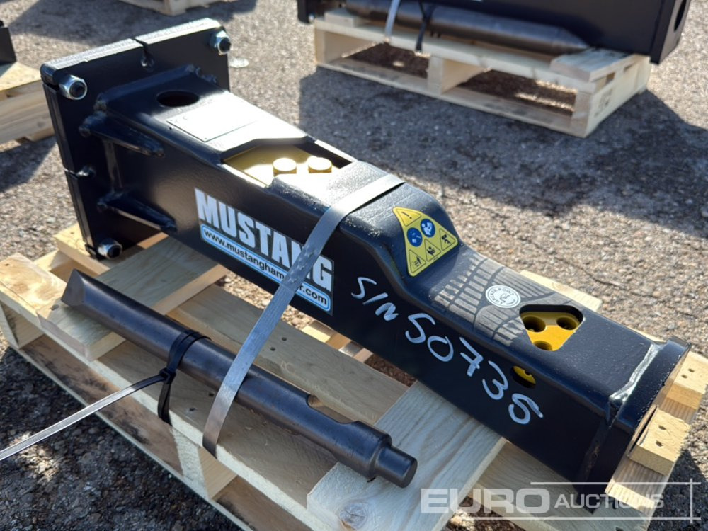 Unused 2025 Mustang HM100 - Martello idraulico: foto 2 Unused 2025 Mustang HM100 - Martello idraulico: foto 2