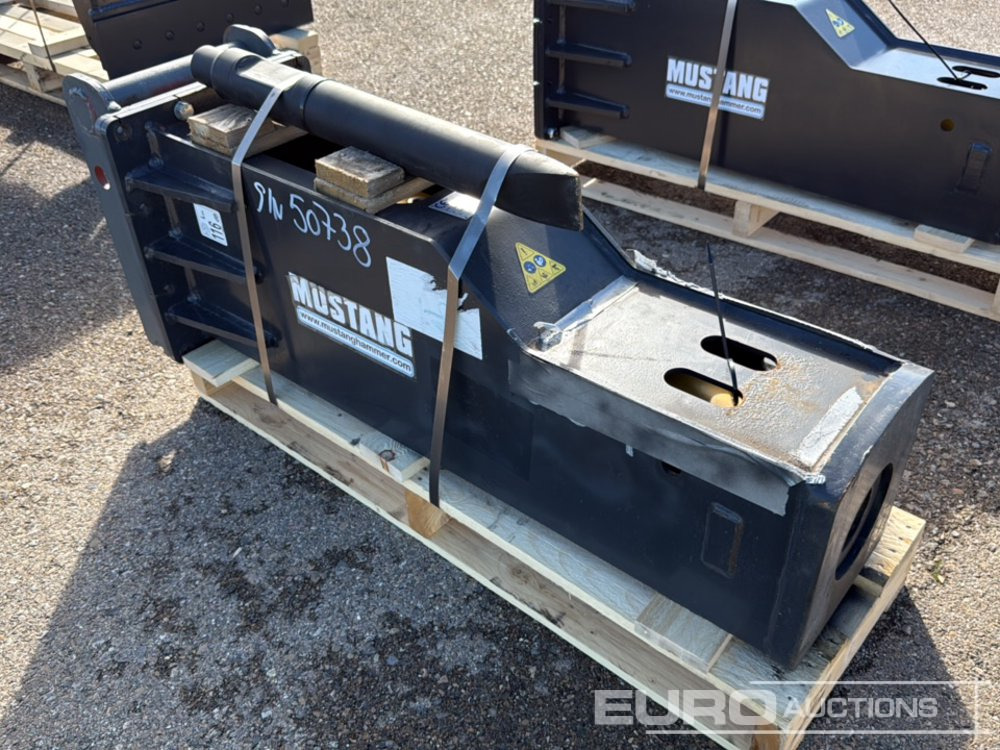 Unused 2025 Mustang HM550 - Martello idraulico: foto 4 Unused 2025 Mustang HM550 - Martello idraulico: foto 4