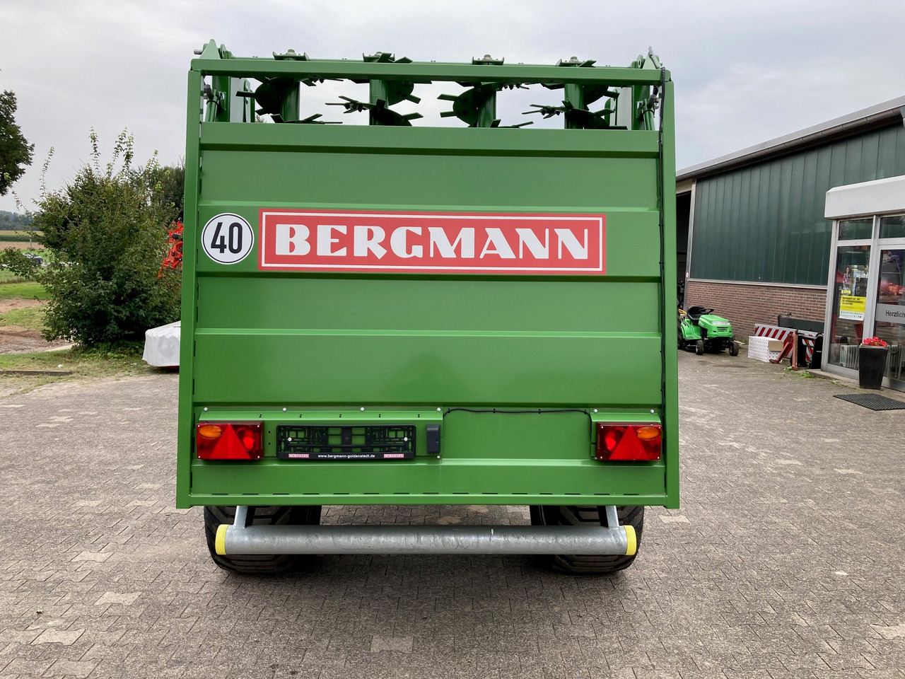 Bergmann Dungstreuer M 1080 SW - Spandiconcime: foto 5 Bergmann Dungstreuer M 1080 SW - Spandiconcime: foto 5