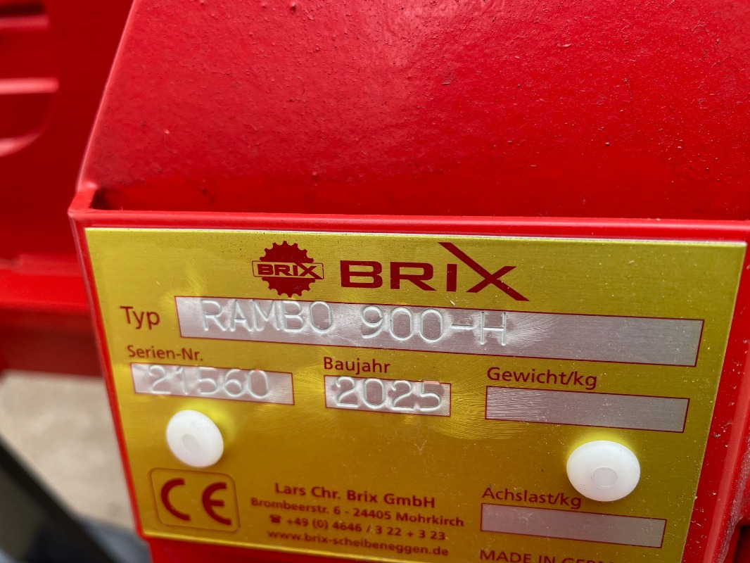 Brix Rambo BR3H - Macchina per la lavorazione del terreno: foto 4 Brix Rambo BR3H - Macchina per la lavorazione del terreno: foto 4