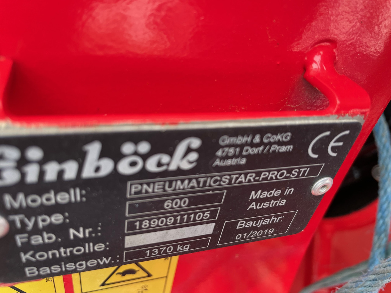 Einböck Pneumaticstar Pro 600 STI - Macchina per la semina: foto 2 Einböck Pneumaticstar Pro 600 STI - Macchina per la semina: foto 2