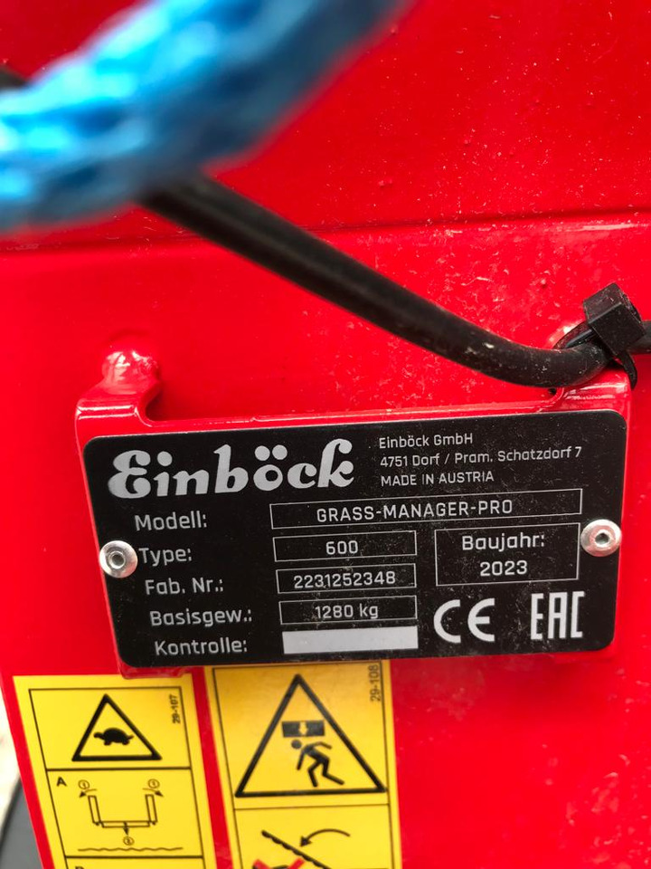 Einböck Pneumaticstar Pro STI 600 - Seminatrice: foto 5 Einböck Pneumaticstar Pro STI 600 - Seminatrice: foto 5