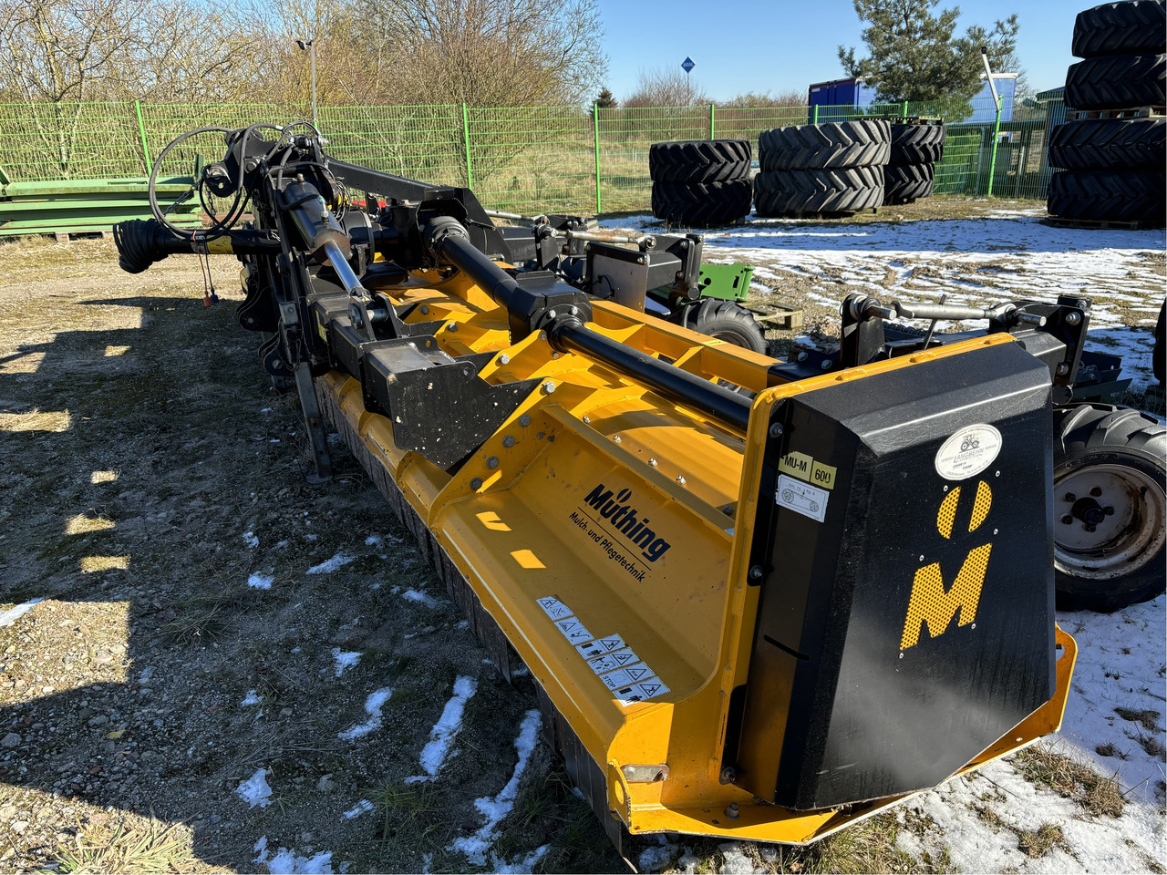 Müthing Mulcher MU-M 600/F - Trincia a martelli: foto 5 Müthing Mulcher MU-M 600/F - Trincia a martelli: foto 5