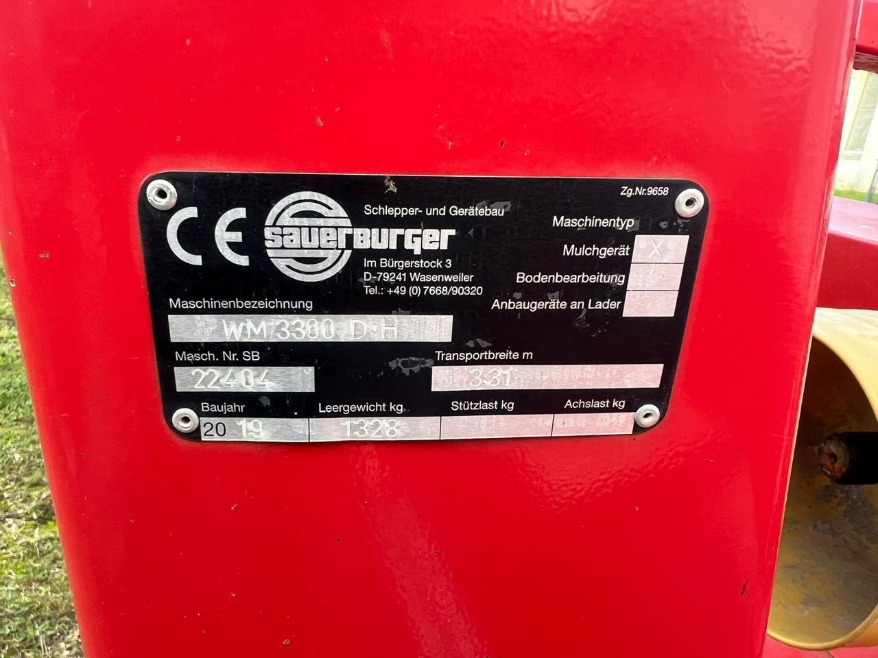 Sauerburger WM Serie - Trincia a martelli: foto 3 Sauerburger WM Serie - Trincia a martelli: foto 3