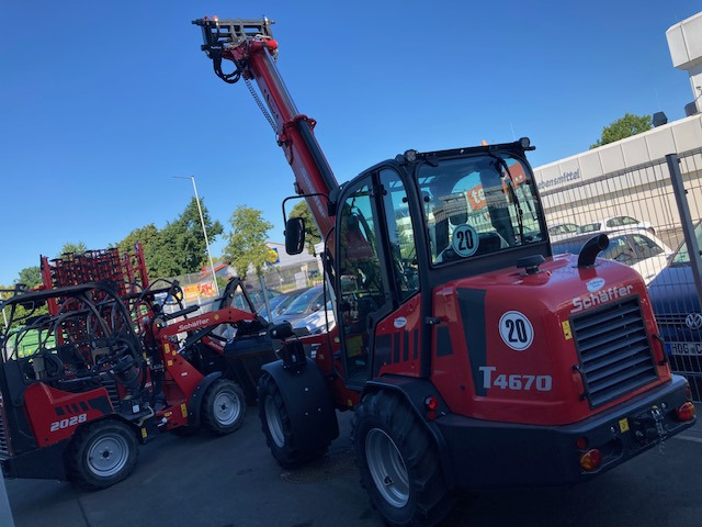 Schäffer Teleradlader Typ 4670 T-2 - Pala: foto 1 Schäffer Teleradlader Typ 4670 T-2 - Pala: foto 1