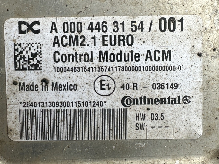 MERCEDES ECU ACM2 A0004463154 - Sistema elettrico per Camion: foto 2 MERCEDES ECU ACM2 A0004463154 - Sistema elettrico per Camion: foto 2